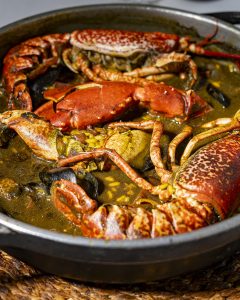 Cazuela de bogavante