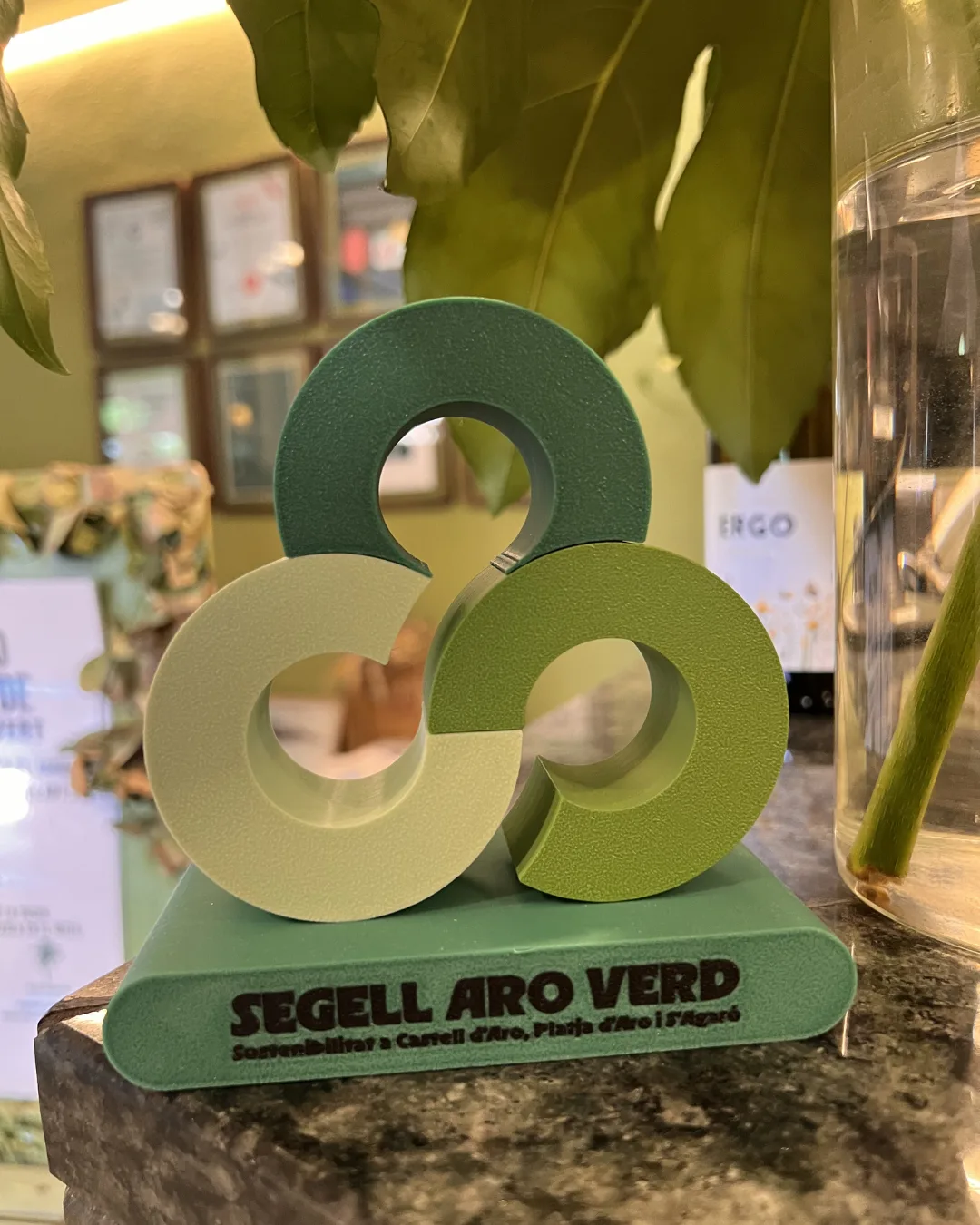 segell aro verd hotel platja d'aro